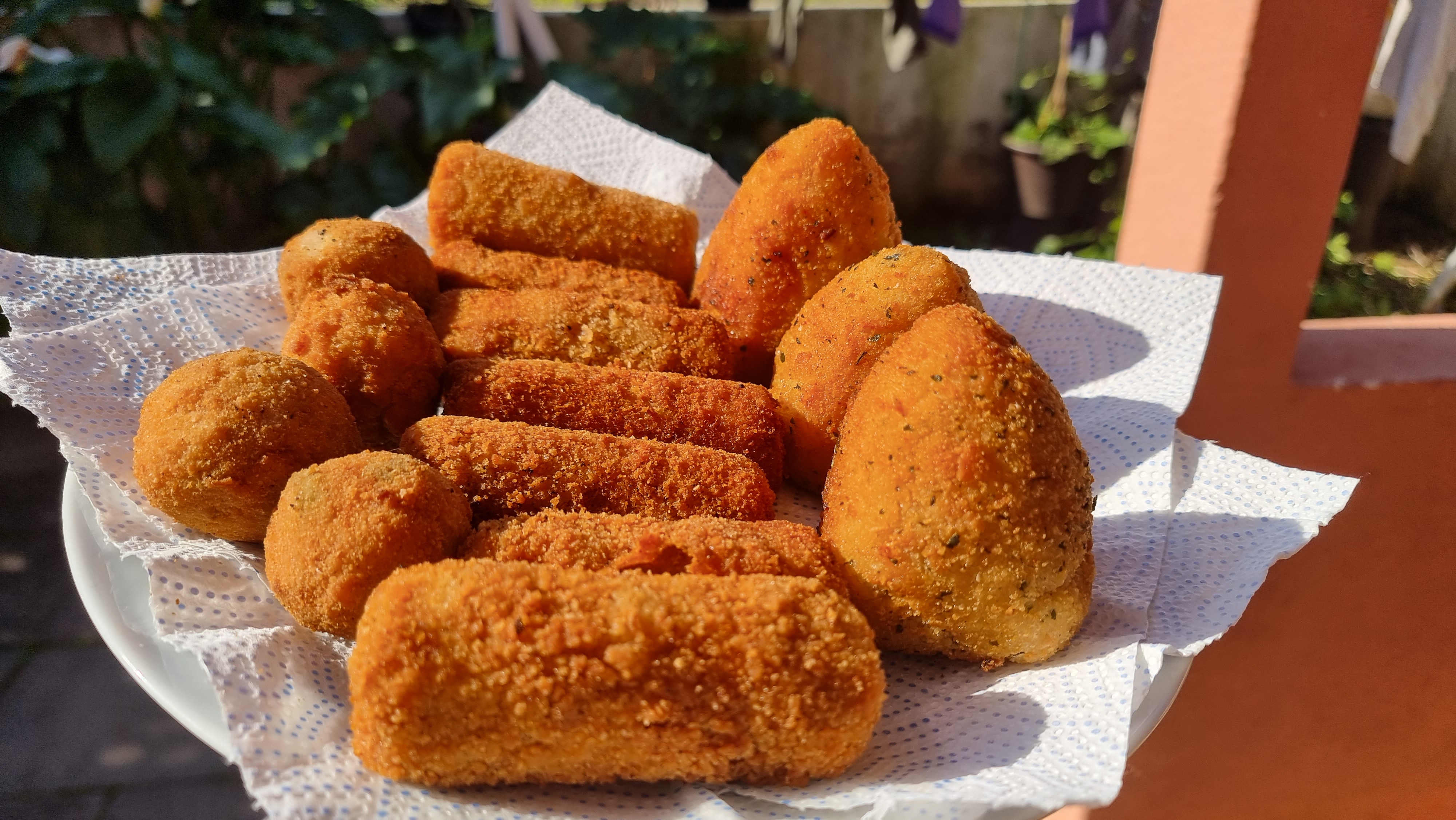 Croquetes de picado e seitan