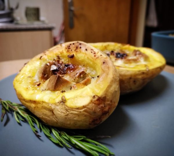 Batatas gratinadas